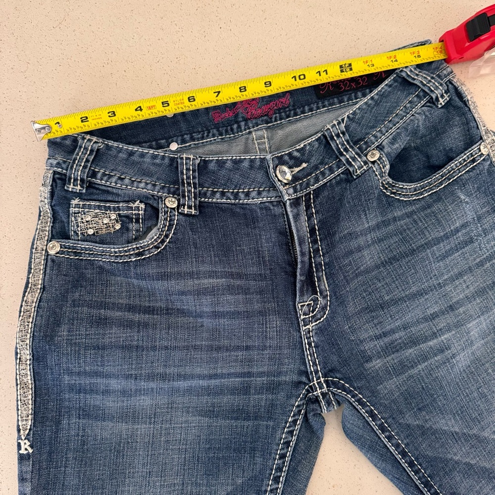 Women’s, Rock & Roll Cowgirl, Boot Cut Denim Jeans - Picture 10 of 14